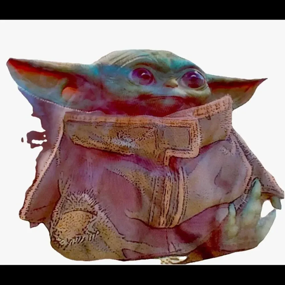 Star Wars The Mandalorian Baby Yoda Pullover Hoodie Jacket Coat‎ Sweatshirt XL